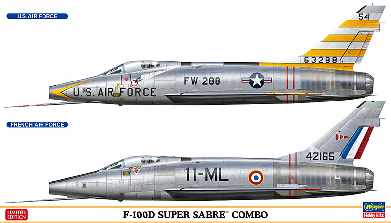 F-100D スーパーセイバー サンダーバーズ 1/72 エアパワー シリーズ 