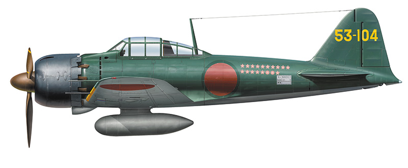 三菱 A6M5 零式艦上戦闘機 52型 “撃墜王” | 株式会社 ハセガワ
