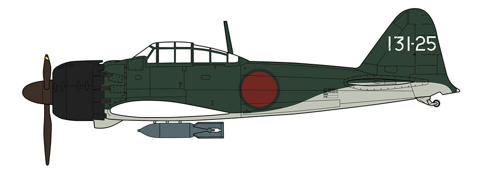 三菱 A6M5c/A6M7 零式艦上戦闘機 52型丙/62型 “芙蓉部隊” | 株式会社 ハセガワ
