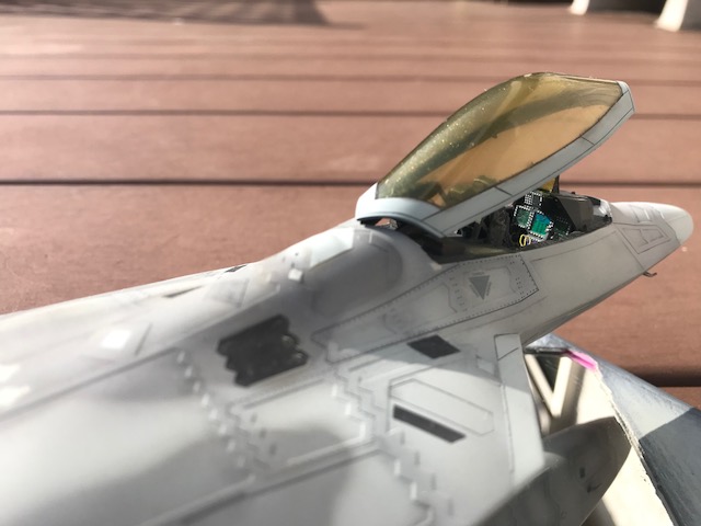 塗装済み品 ハセガワ製 F-22 ラプター 1/48 www.sudouestprimeurs.fr