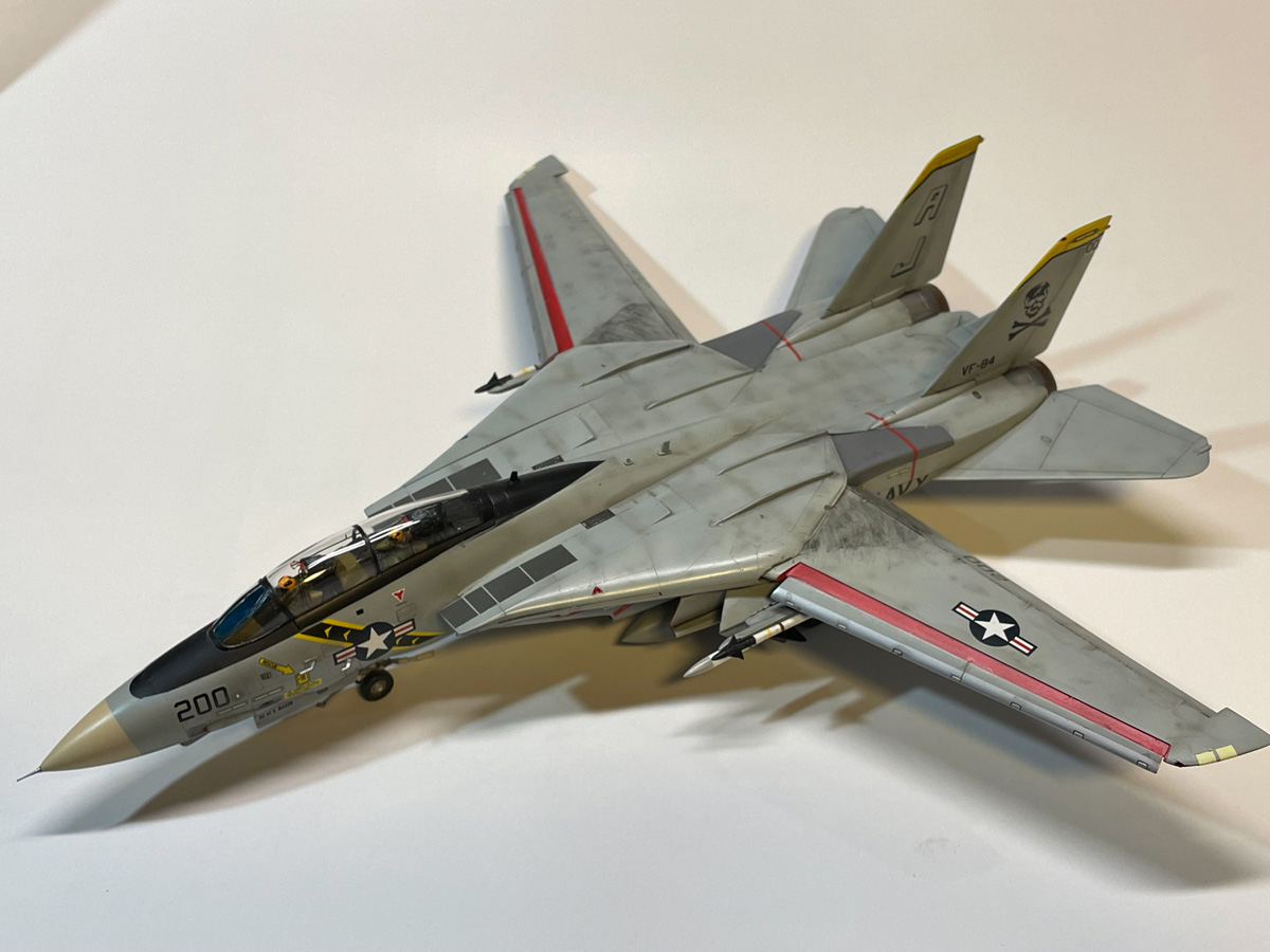 ハセガワ 1/72 F-14A/B トムキャット“ジョリーロジャース ヒストリー