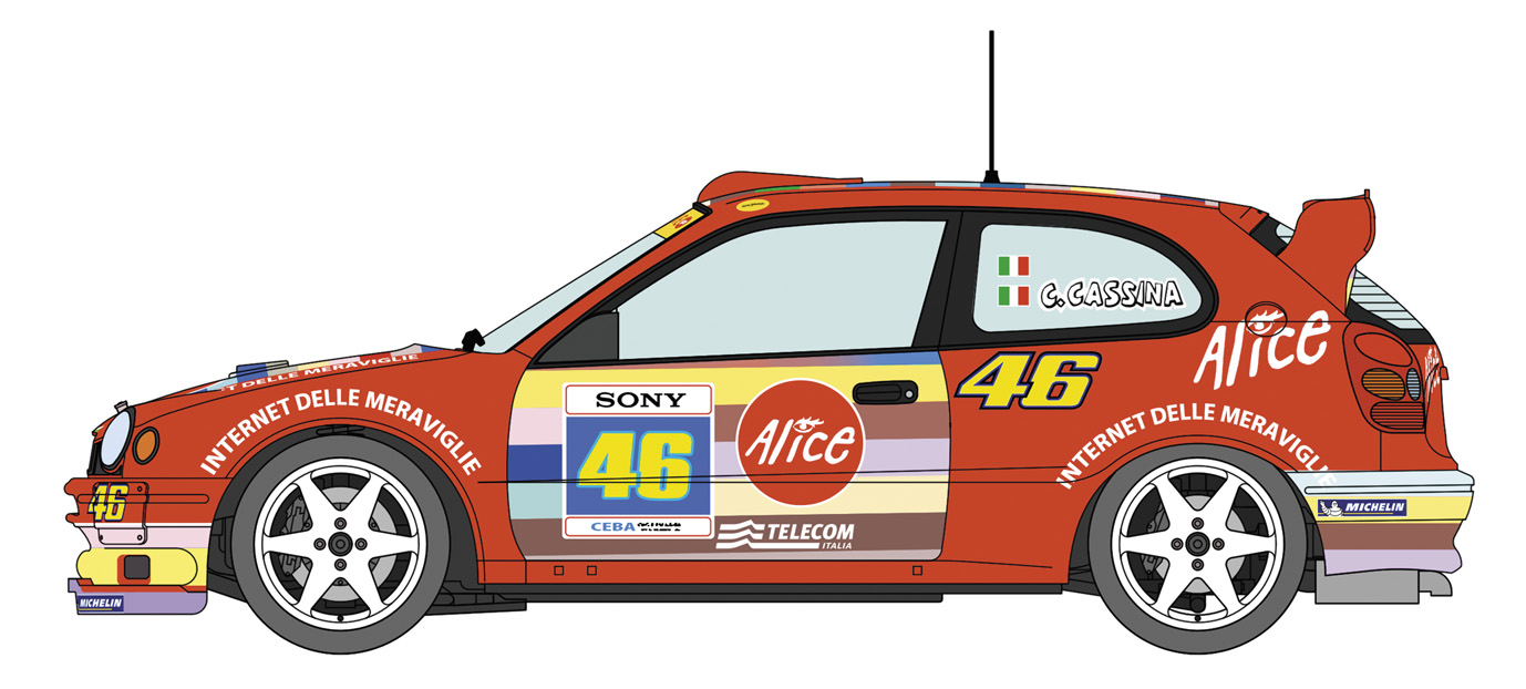 トヨタ カローラ WRC “2004 ラリー モンツァ” | 株式会社 ハセガワ