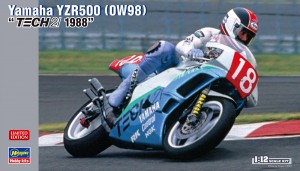 21762 ヤマハ YZR500 (0W98) TECH21 1988_BOX