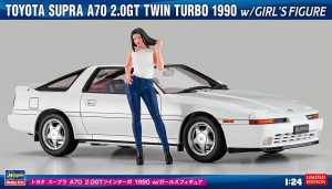 SP614 スープラ A70 2.0GT ツインターボ 1990 w)ガール