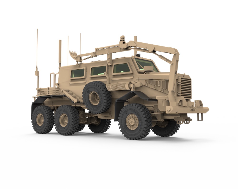 アメリカ軍 バッファロー6×6 MPCV A1（地雷除去車） | 株式会社 ハセガワ
